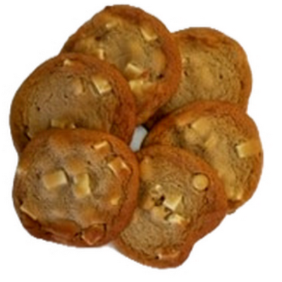 Biscuits tendre chocolat blanc et noix de macadam